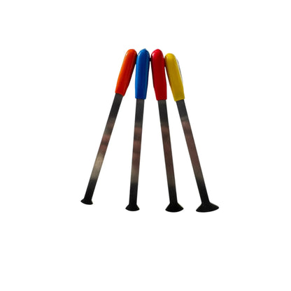 Veylora Edition 4-Piece 15cm White Steel Whale Tail PDR Tools – Paintless Dent Repair Rods InoxPDR