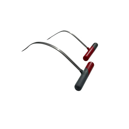 Lyrenta Edition 2-Piece Razor Tail Rainbow Curve Steel PDR Tools – Paintless Dent Repair Rods InoxPDR