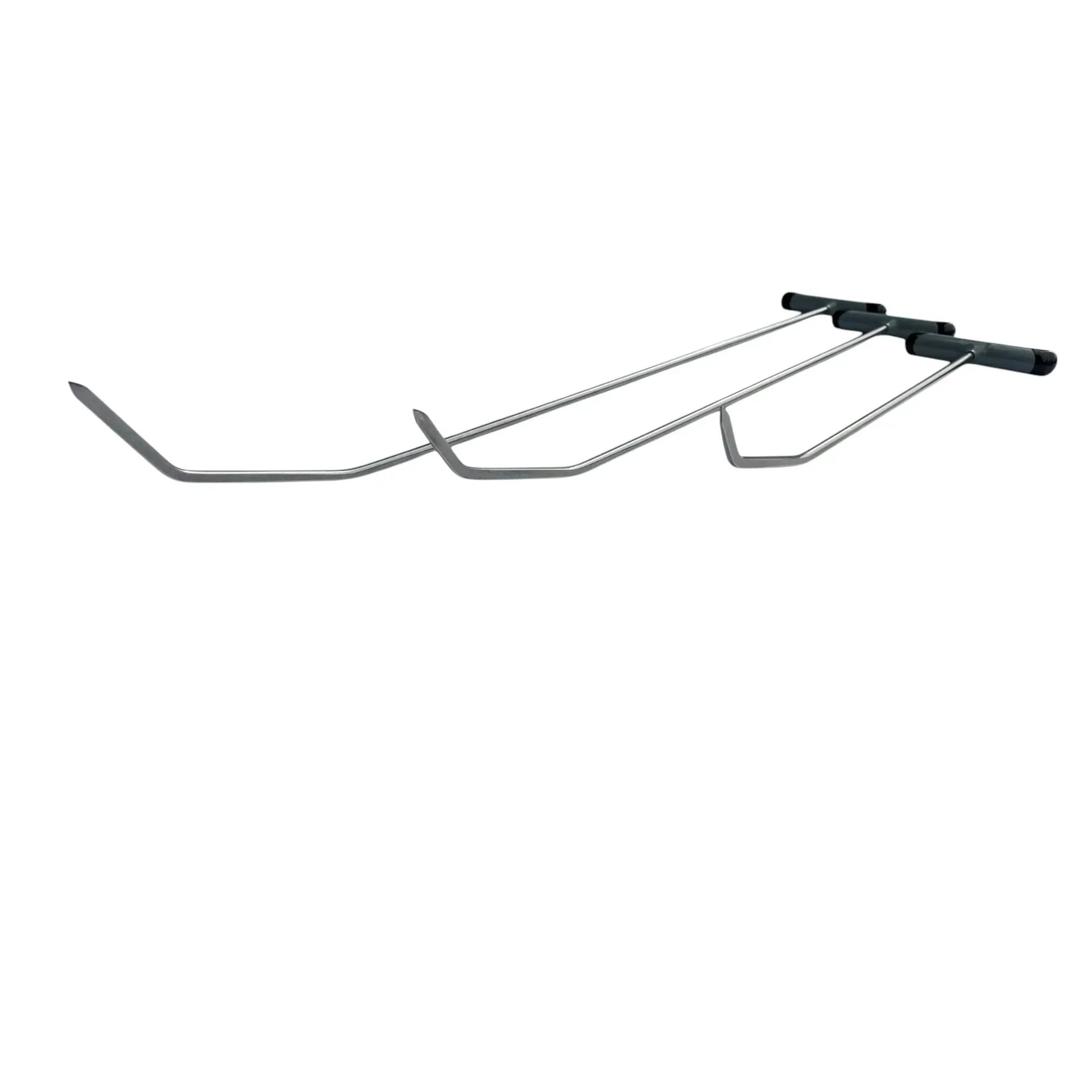 Davoria Edition 3-Piece Double Bend Sharp Tip Steel PDR Tools – Paintless Dent Repair Rods InoxPDR