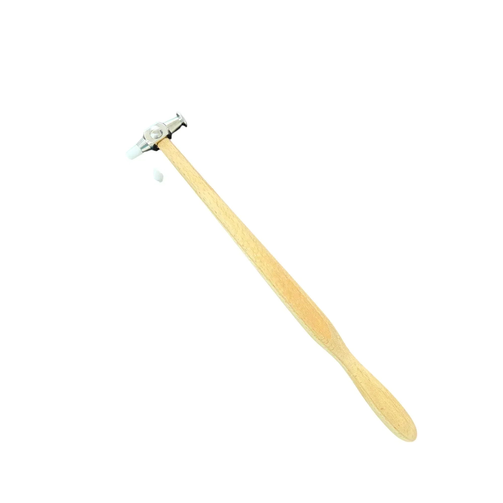 2-Piece Stainless Steel PDR Knockdown Hammer Set with Wooden Handles – Interchangeable Tip Design InoxPDR