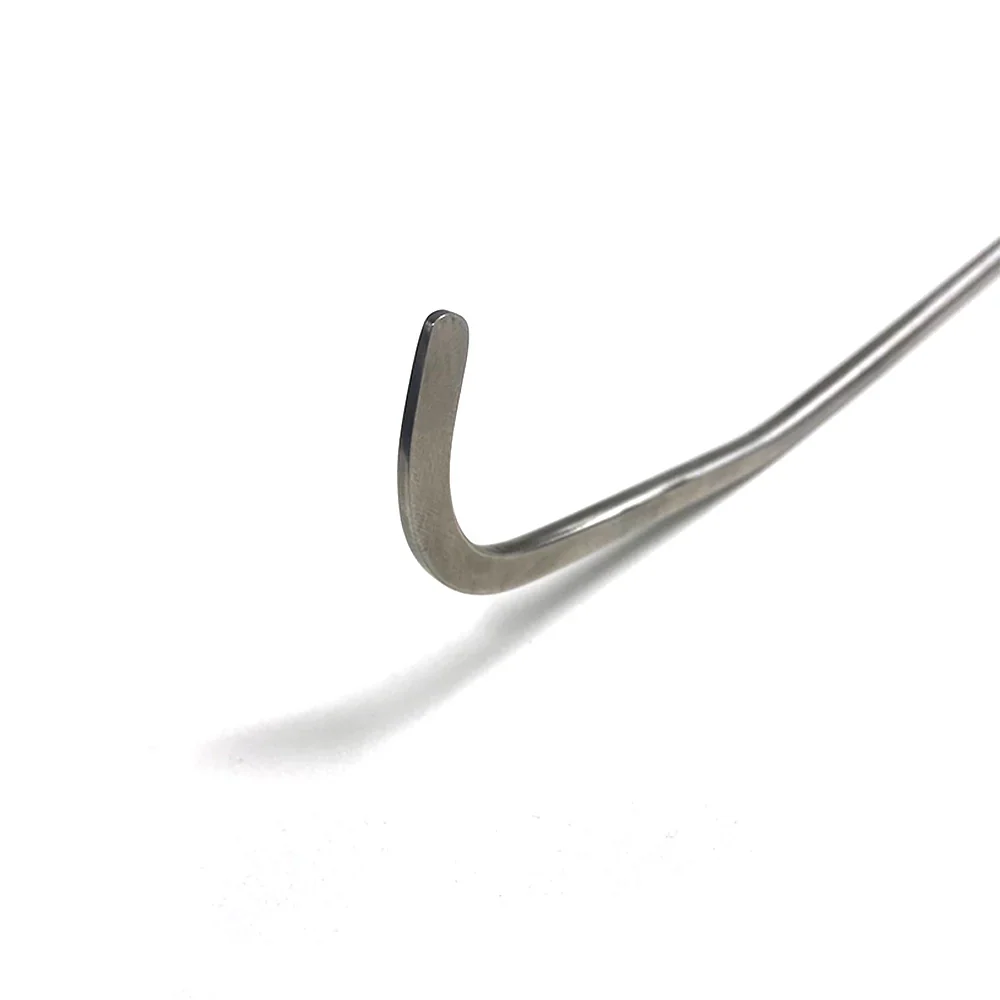 Torvella Edition Single Bend Round Tip Steel PDR Tools – Paintless Dent Repair Rods InoxPDR