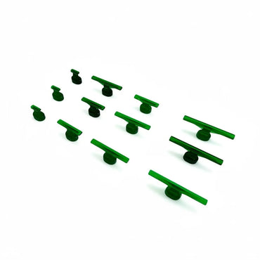 Set da 12 Linguette PDR INOX per Linee (15cm a 70cm)