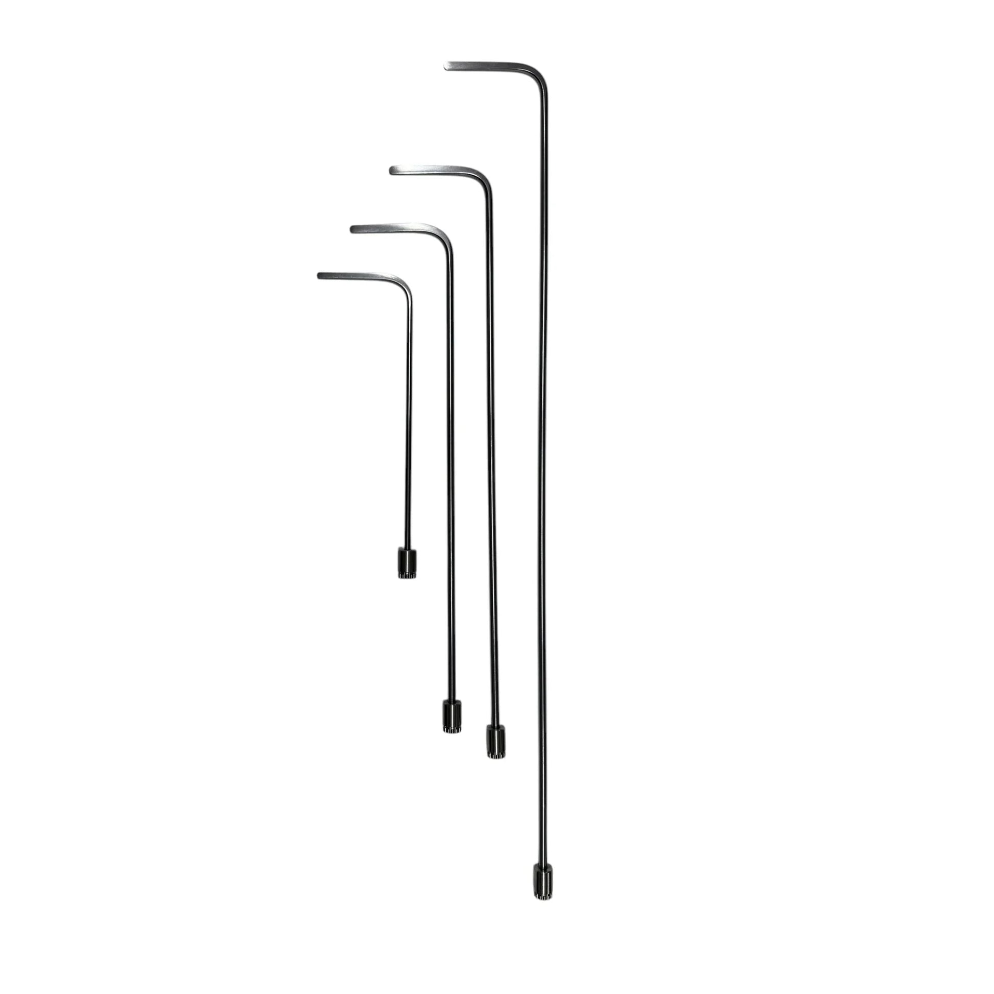 29 Pcs 360° Rotatable Paintless Dent Repair (PDR) Tools - Rust-Resistant Steel Dent Removal Rods - Tiran Edition InoxPDR