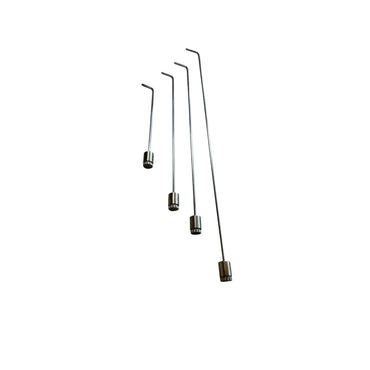 Set Di 4 Pezzi Di Aste PDR Rotanti 360° London Edition (Profilo Agile 5mm)