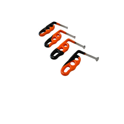 Vorneta Edition Set di 4 Utensili PDR Micro a Coda di Balena (9cm)