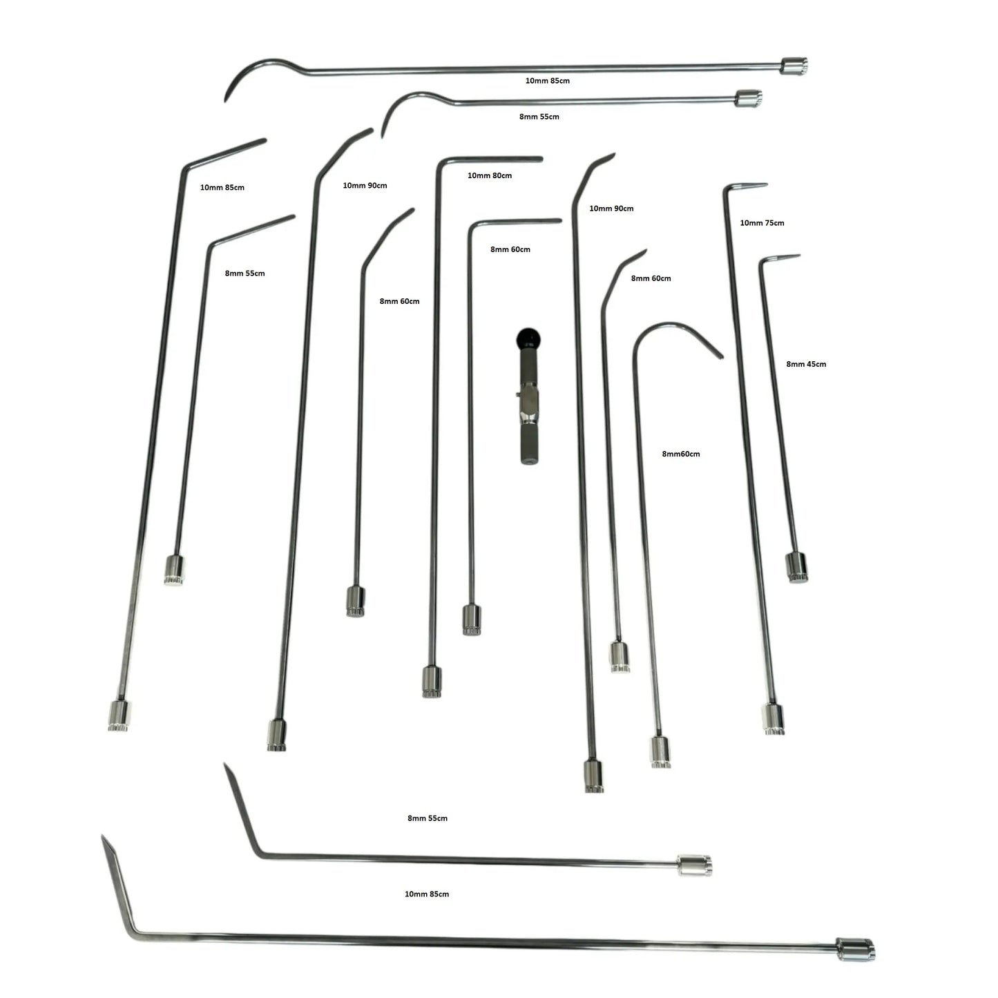 Bursa Edition Set Di 16 Aste PDR Personalizzate Rotanti A 360° Con Borsa