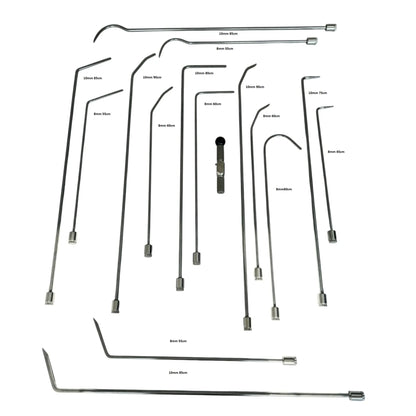 Bursa Edition Set Di 16 Aste PDR Personalizzate Rotanti A 360° Con Borsa