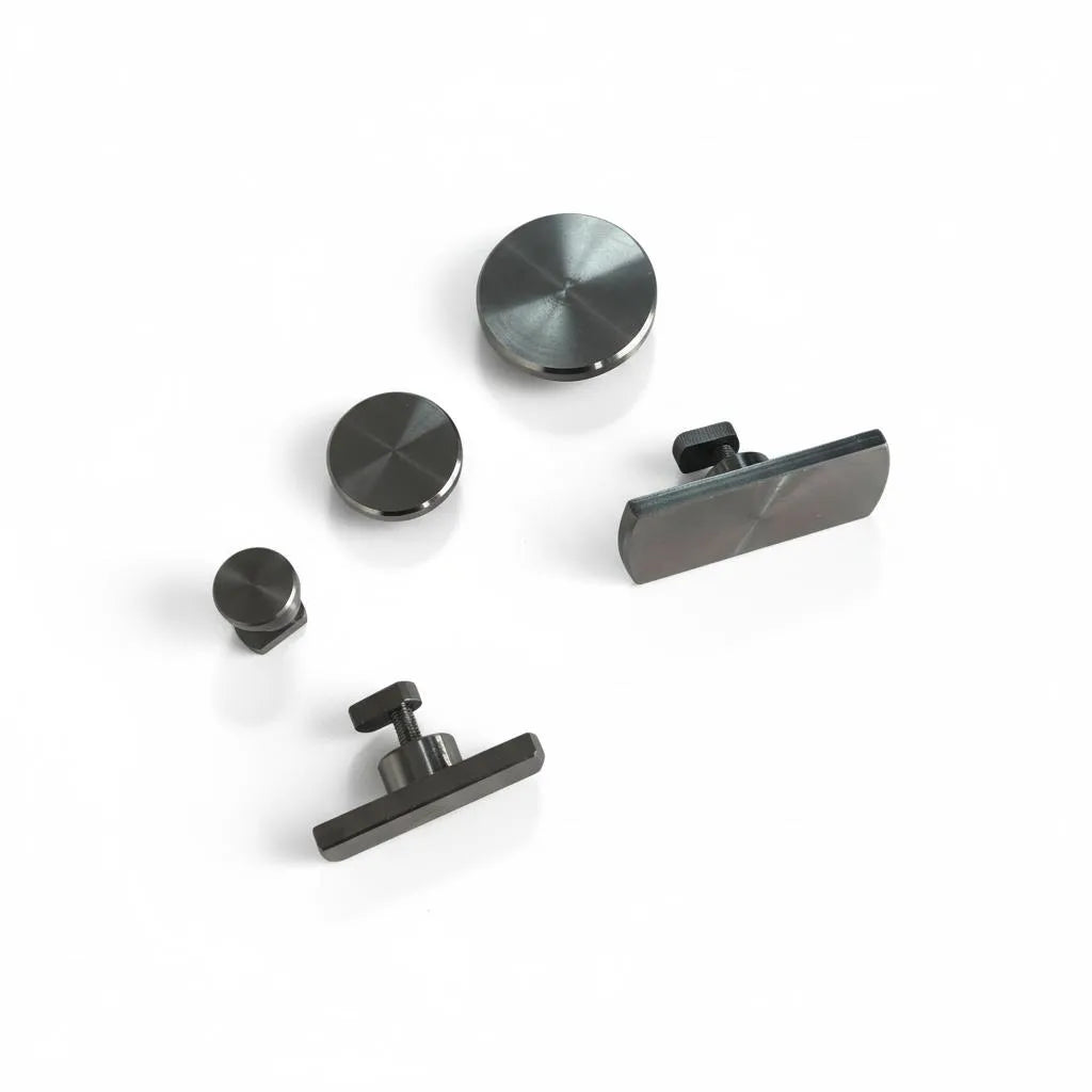 Set da 5 Pezzi di Linguette per Colla a Freddo in Acciaio Inox