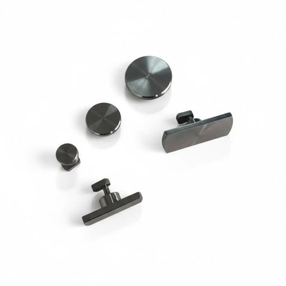 Set da 5 Pezzi di Linguette per Colla a Freddo in Acciaio Inox