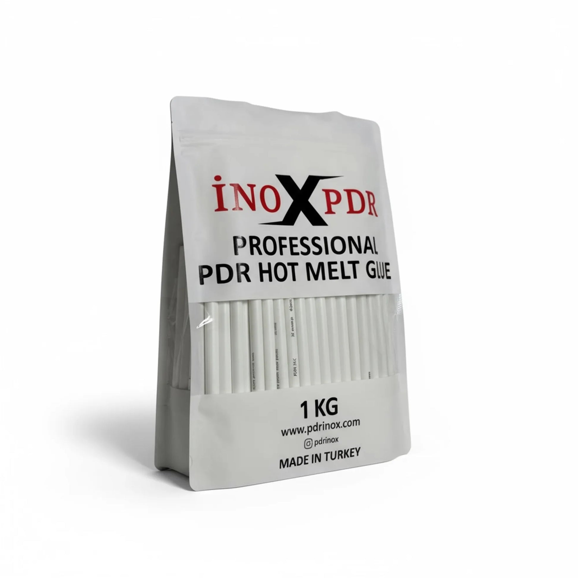 PDR INOX Pegamento Termofusible Blanco (1KG / 33 Barras) - Todo El Año