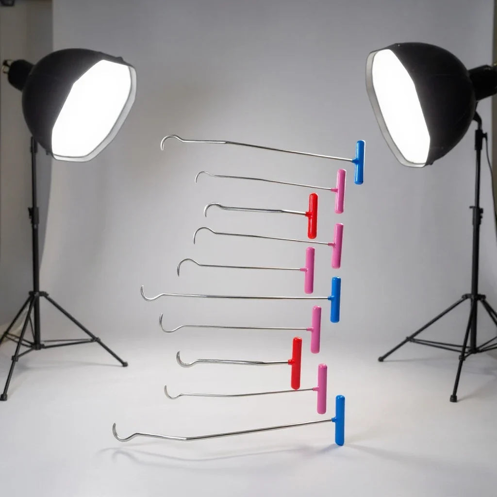 Kars Edition Set PDR da 10 aste a forma di punto interrogativo (6/8/10mm)