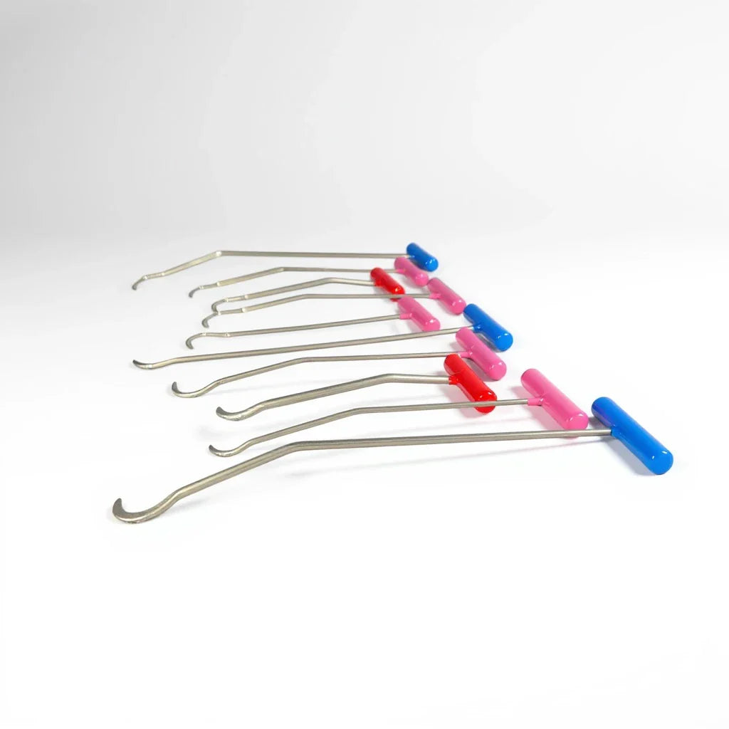 Kars Edition Set PDR da 10 aste a forma di punto interrogativo (6/8/10mm)