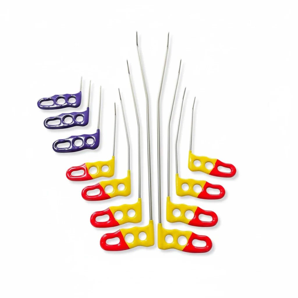 Set di Aste PDR Manisa Edition da 11 Pezzi a Doppia Curvatura (6mm)