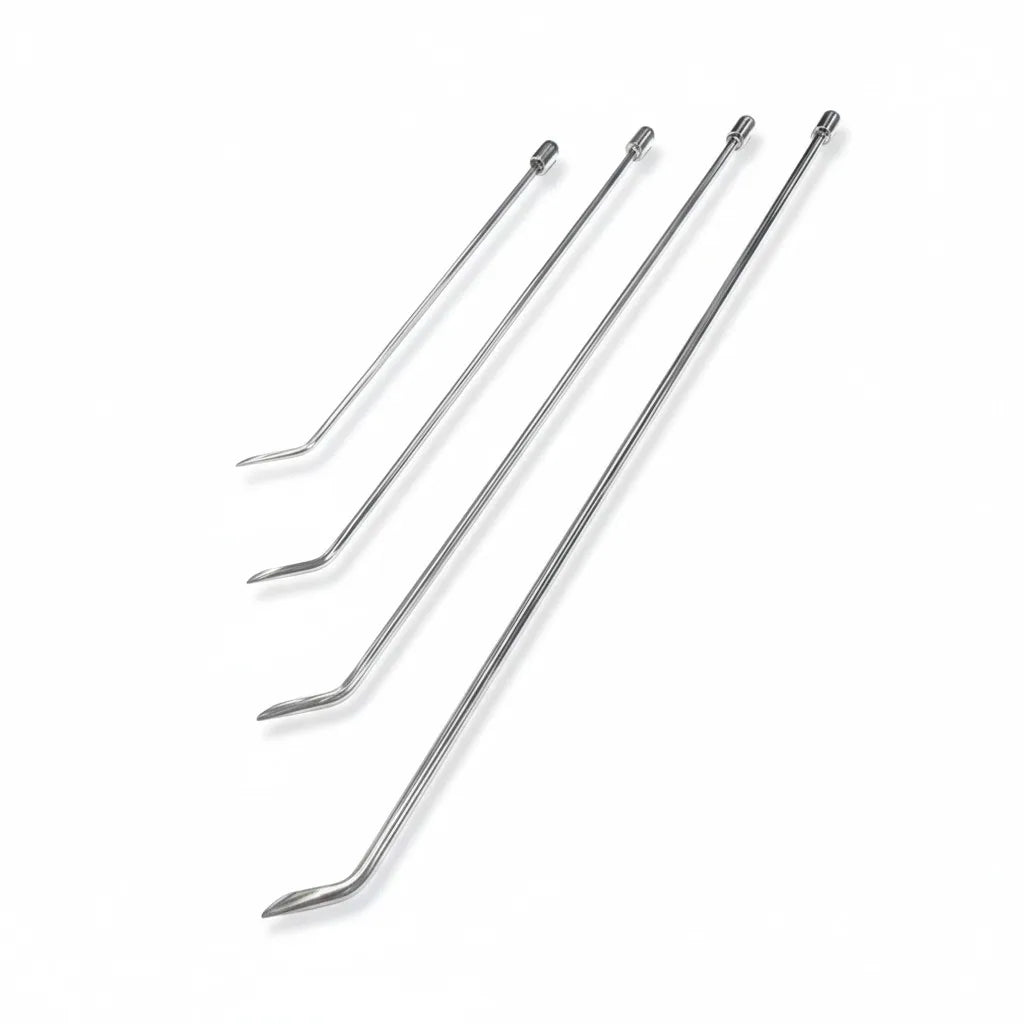 Singapore Edition 4-Piece 360° Rotating PDR Rod Set (Round Tip)