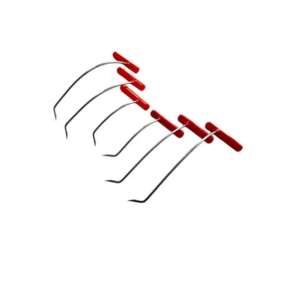 Set di 6 Pezzi di Aste PDR con Manico a T Sapporo Edition (Punta Smussata)