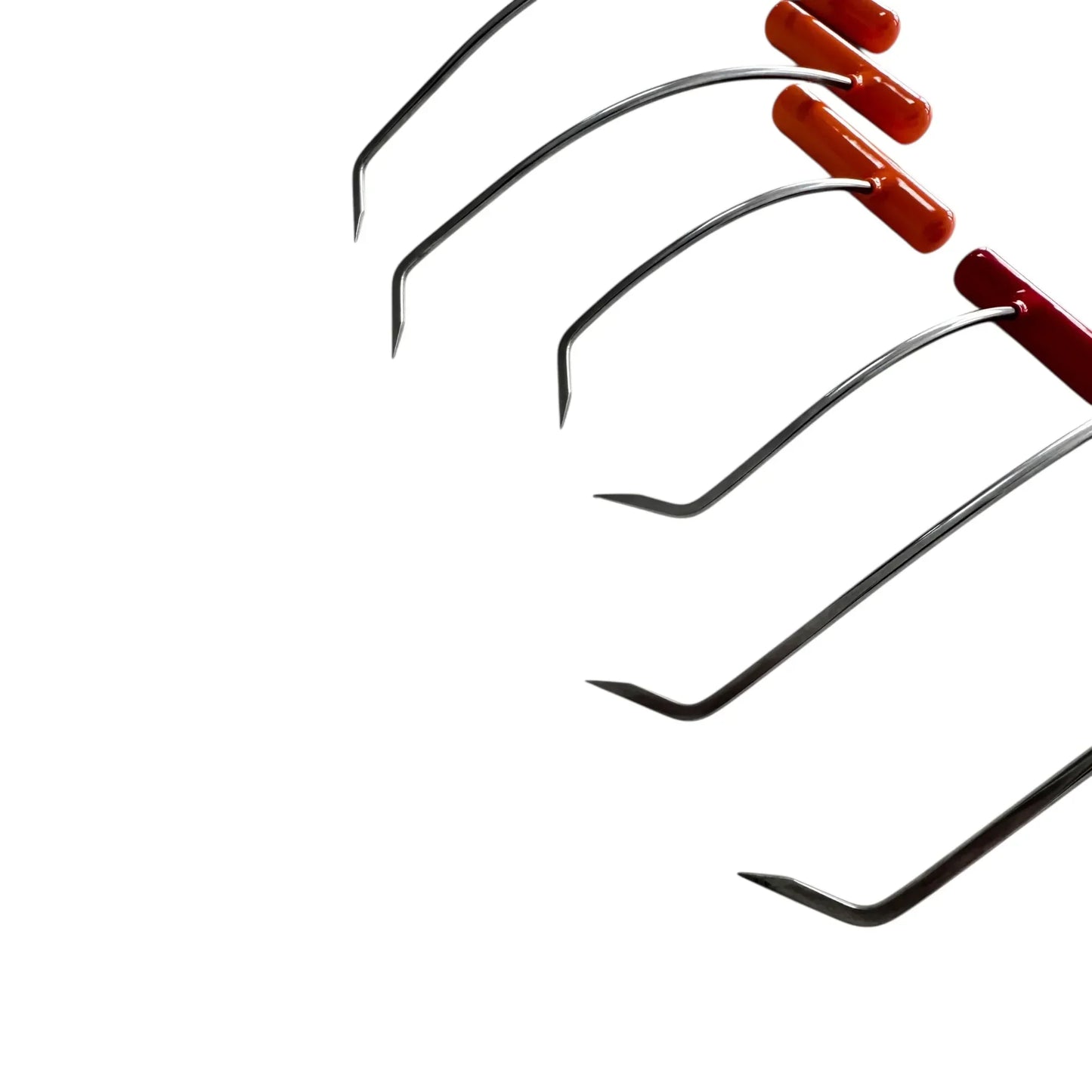 Set di 6 Pezzi di Aste PDR con Manico a T Sapporo Edition (Punta Smussata)